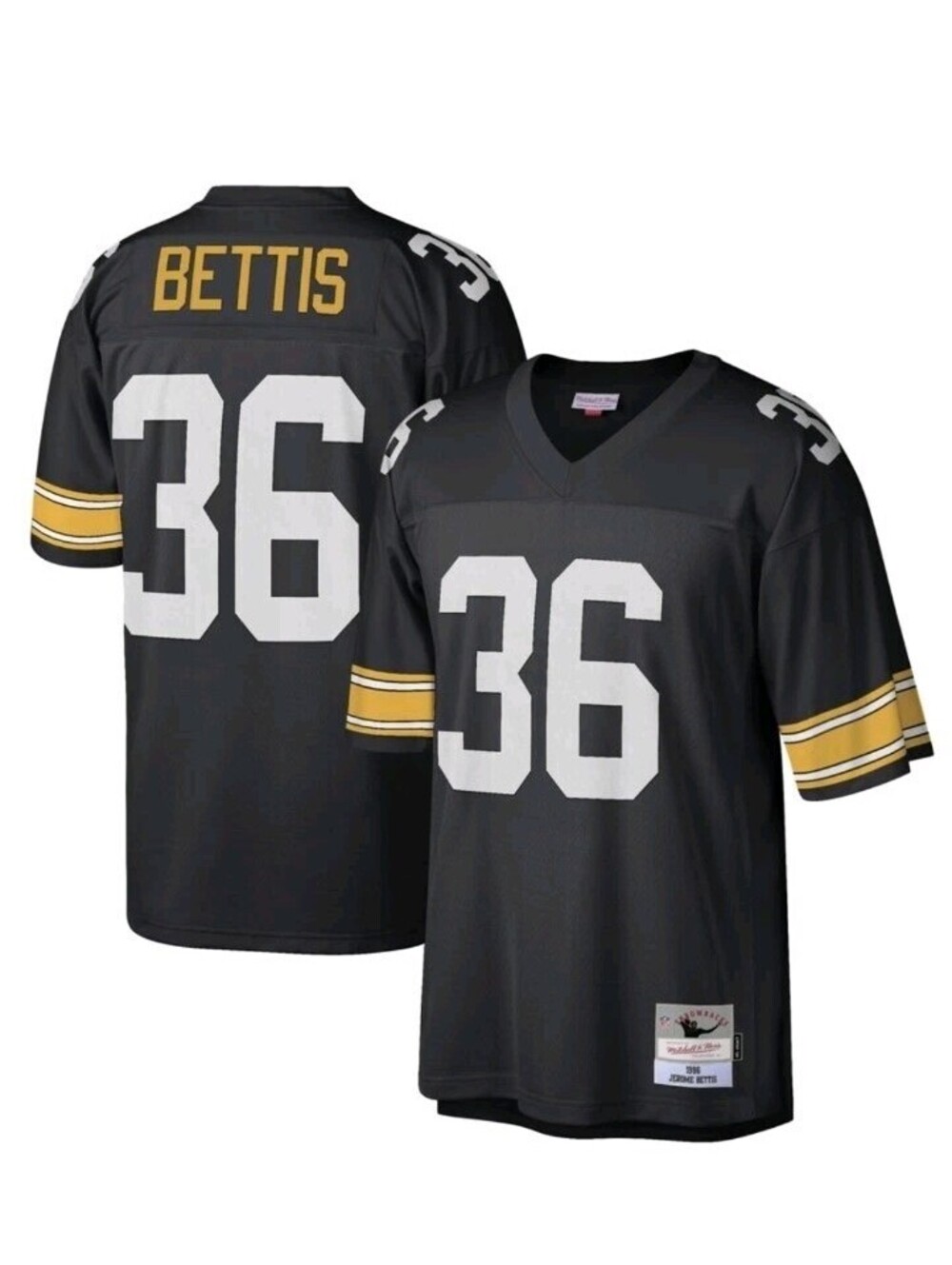 Jerome Bettis Pittsburgh Steelers Mitchell & Ness Retired Jersey Replica Size S